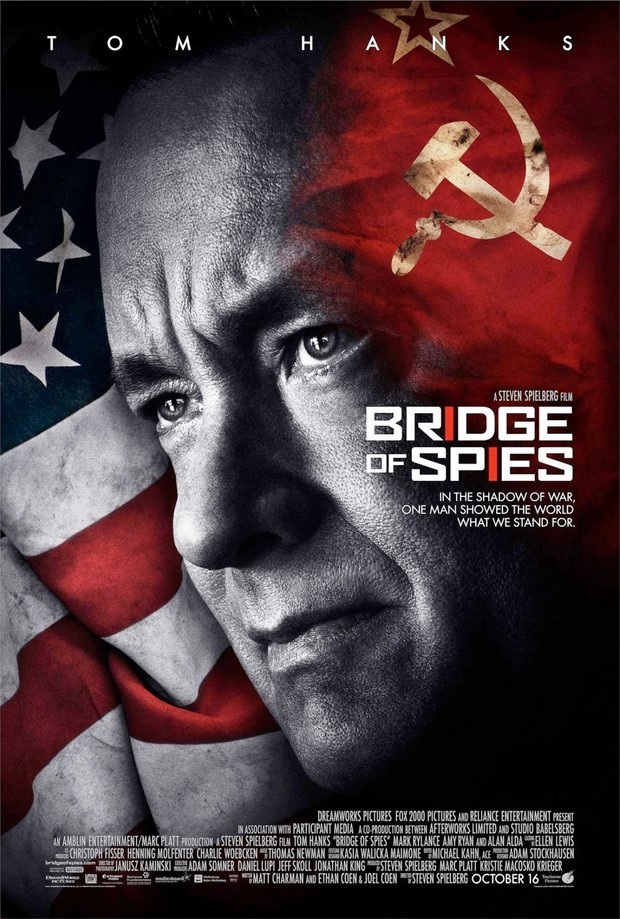 Bridge of Spies primo poster per il film di Steven Spielberg con Tom Hanks