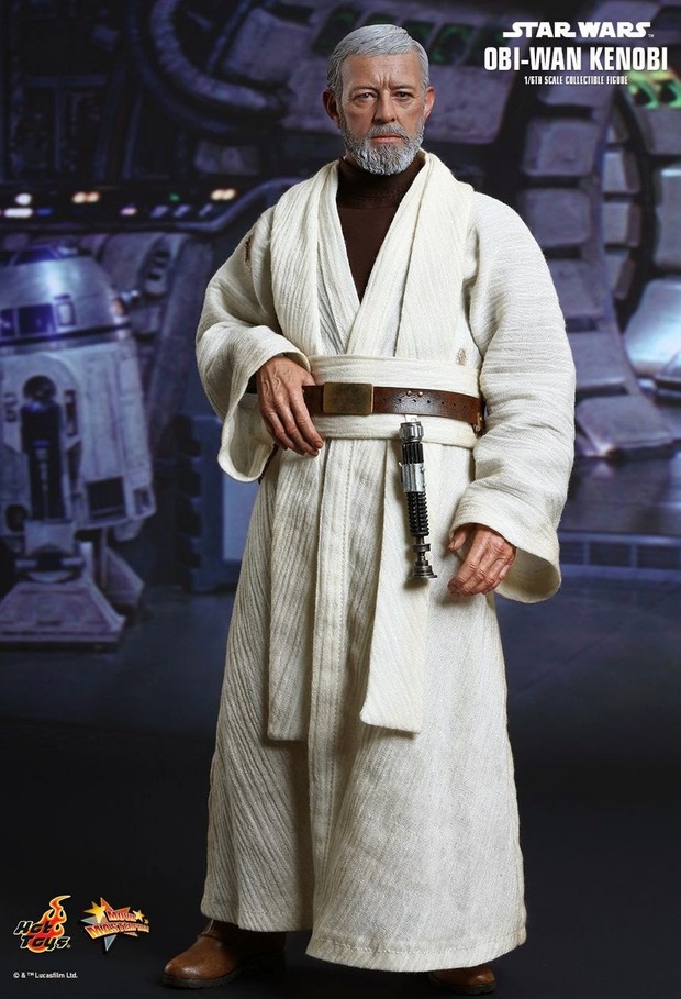 Star Wars nuova action figure Hot Toys dell'Obi-Wan Kenobi di Alec Guinnes (7)