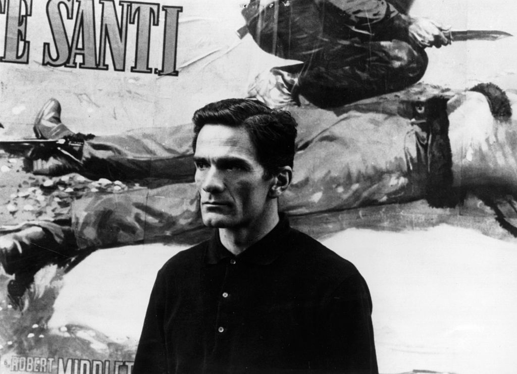 The Italian film director, Pier Paolo Pasolini.    (Photo by Keystone/Getty Images)