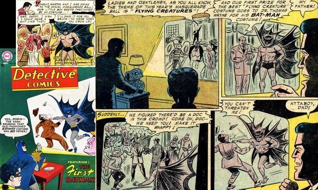 Da Batman a Il cavaliere oscuro il look dell'Uomo pipistrello dai fumetti al cinema (7)
