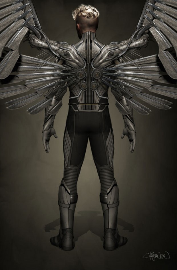 X-Men Apocalypse - nuovi concept art per l'Angel di Ben Hardy (3)