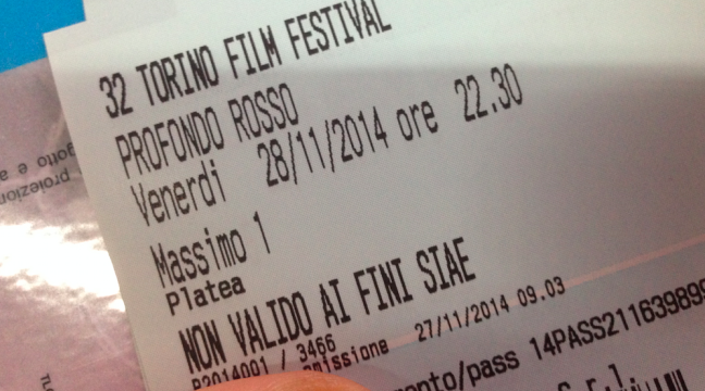 Torino Film Festival - Profondo rosso