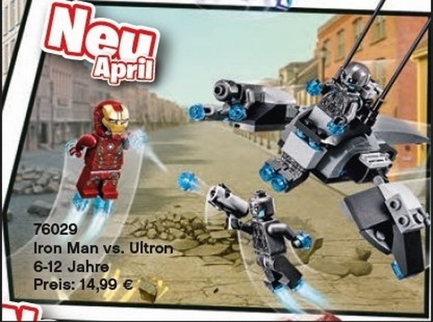 Avengers Age of Ultron - svelati i nuovi set LEGO