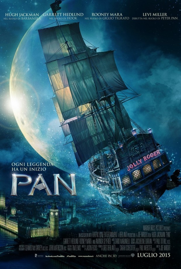 Pan poster italiano e nuovo teaser trailer del Peter Pan di Joe Wright (2)