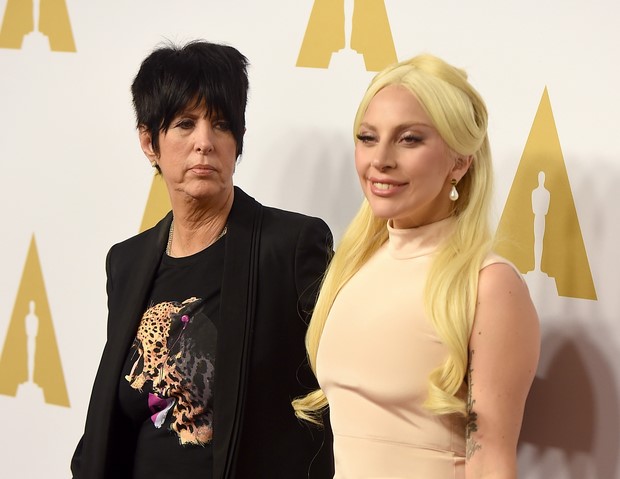 BEVERLY HILLS, CA - FEBRUARY 08: Songwriter Diane Warren (L) and singer-songwriter Lady Gaga attend the 88th Annual Academy Awards nominee luncheon on February 8, 2016 in Beverly Hills, California. (Photo by Kevin Winter/Getty Images)