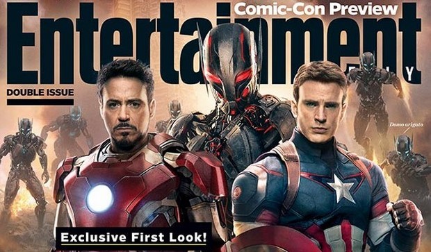 The Avengers 2 - nuovo video dal set e cover EW con Robert Downey Jr., Chris Evans e Ultron (2)