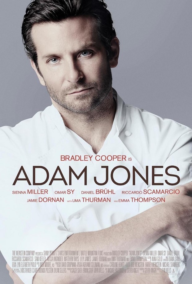 Adam Jones primo poster con lo chef Bradley Cooper (1)