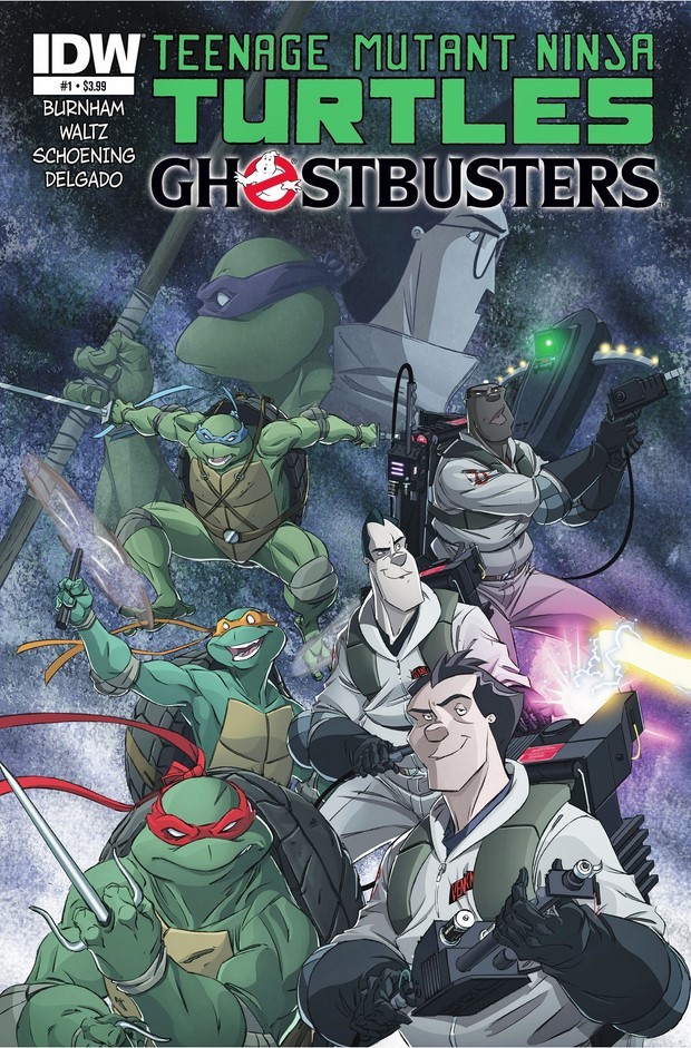 Tartarughe Ninja e Ghostbusters insieme in un fumetto per il 30° anniversario (1)