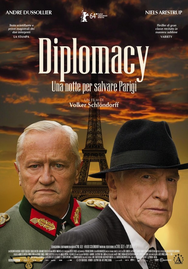 Diplomacy – Una notte per salvare Parigi - poster italiano