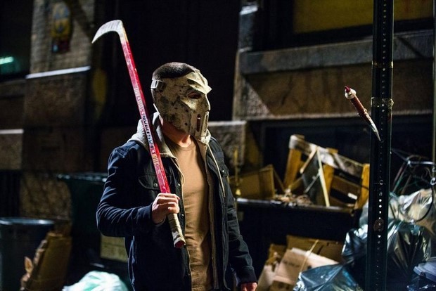Tartarughe Ninja 2 prima foto ufficiale di Stephen Amell come Casey Jones (2)