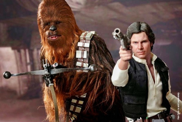 Star Wars nuova action figure Hot Toys di Chewbacca (12)