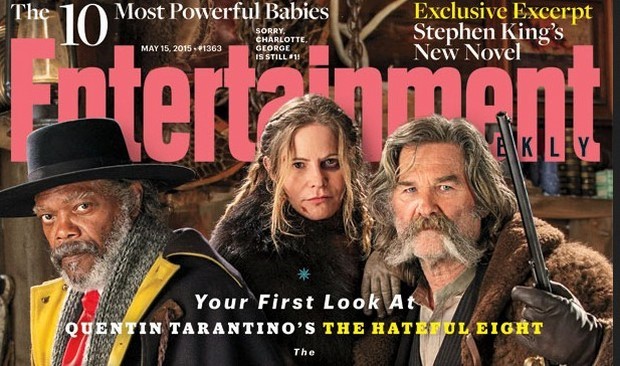 The Hateful Eight - cover EW di Quentin Tarantino