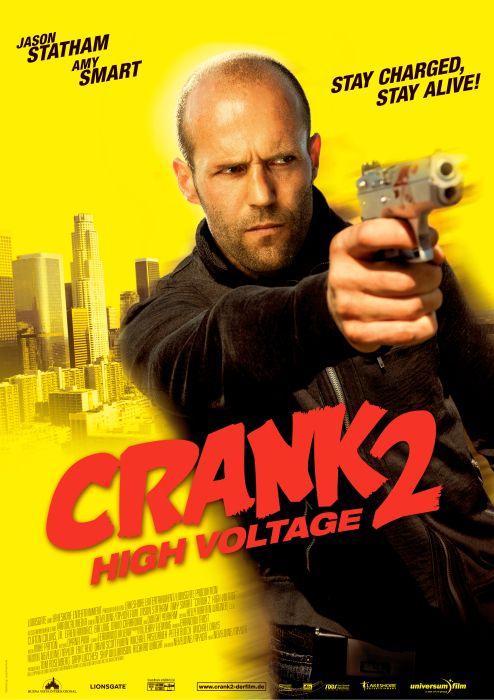 Crank 2: High Voltage, nuovo spot tv edue locandine