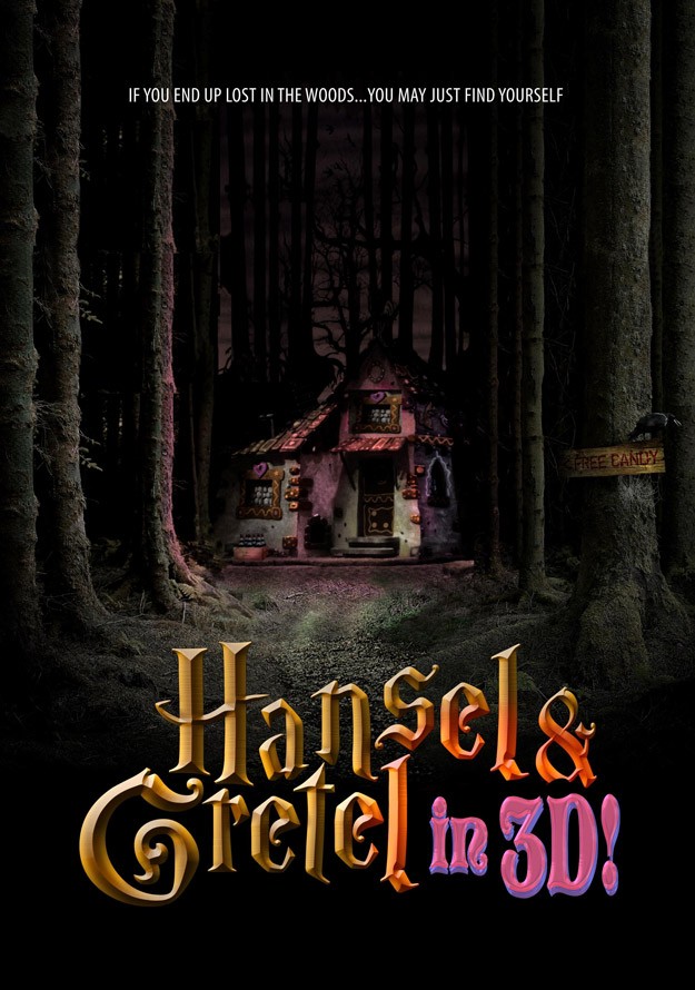  Hansel and Gretel in 3D: primo poster