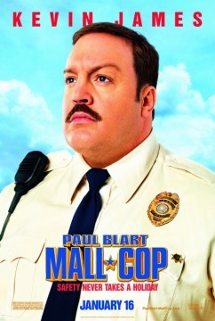 La locandina, il trailer ed il primo spot tv per Paul Blart: Mall Cop 