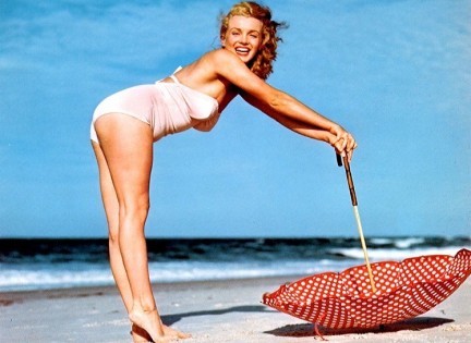 Marilyn Monroe ombrellone
