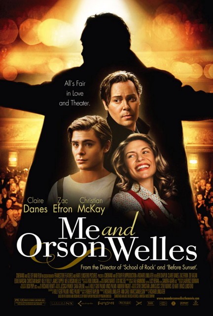Me and Orson Welles - nuova locandina e qualche clip dal film con Zac Efron e Claire Danes