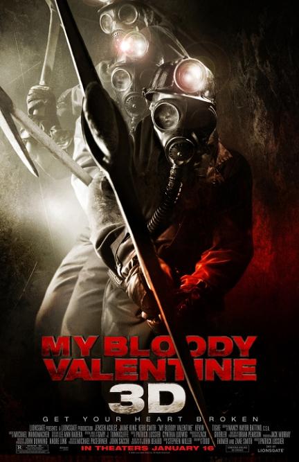 My Bloody Valentine 3D: il poster definitivo dell'horror remake di Patrick Lussier