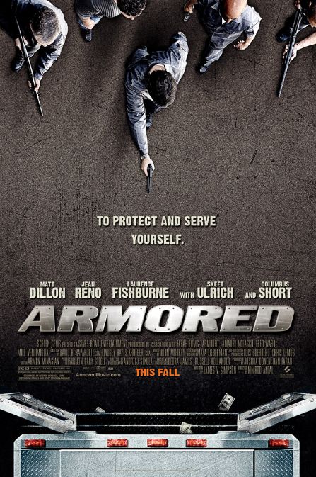 Primo poster per Armored, nuovo film con Jean Reno