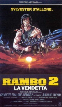 Rambo 2 la vendetta locandina