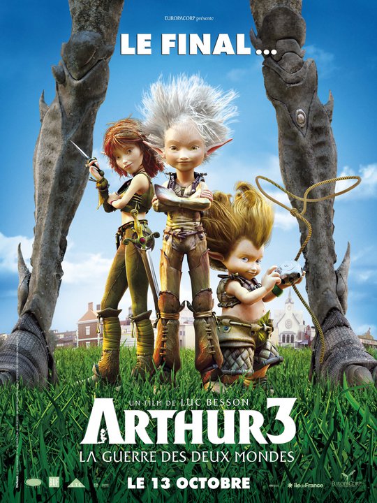 Teaser trailer e poster per Arthur e la guerra dei due mondi