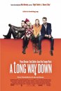 A Long Way Down - locandine della commedia con Pierce Brosnan e Aaron Paul
