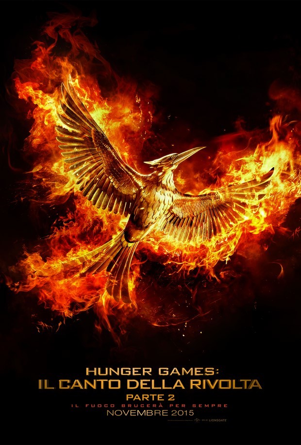Hunger Games Il canto della rivolta parte 2 prima locandina e motion poster italiano (1)