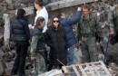 Angelina Jolie sul set del suo primo film da regista a Budapest - le foto