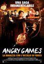 Angry Games – La ragazza con l’uccello di fuoco - poster italiano della parodia di Hunger Games