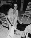 Anna Magnani nell\'appartamento di Roma, 01 gen 1948