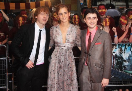 Anteprima mondiale di Harry Potter e il Principe Mezzosangue a Londra...sotto la pioggia. Ecco le foto!