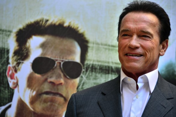 Arnold Schwarzenegger presentazione The last stand a Roma
