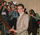 Audrey Hepburn ambasciatrice di ritorno dalla Somali alla conferenza UNICEF, 29 settembre 1992 4