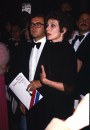 Audrey Hepburn e il secondo marito, lo psichiatra italiano Andrea Dotti, durante il  48th Annual Acedemy Awards al Dorothy Chandler Pavilion di Los Angeles, 22 marzo 1979