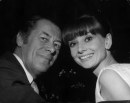 Audrey Hepburn e Rex Harrison star del film My Fair Lady, 22 ottobre 1964