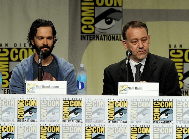 Director Sam Raimi Makes Surprise Appearance At Comic-Con - Comic-Con International 2014