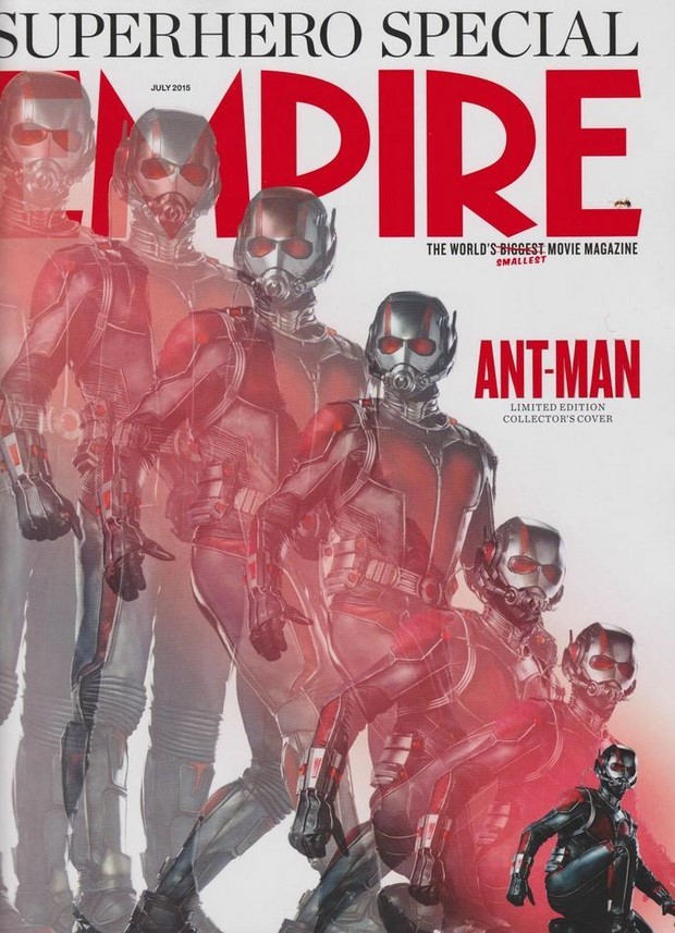 Ant-Man cover Empire e nuove foto 1