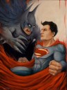 Batman vs. Superman - artwork dal Fan Event con Zack Snyder