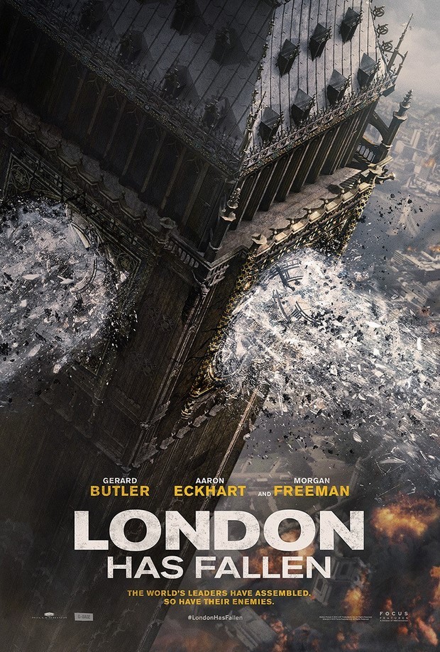 London Has Fallen primo poster del sequel di Olympus Has Fallen (1)