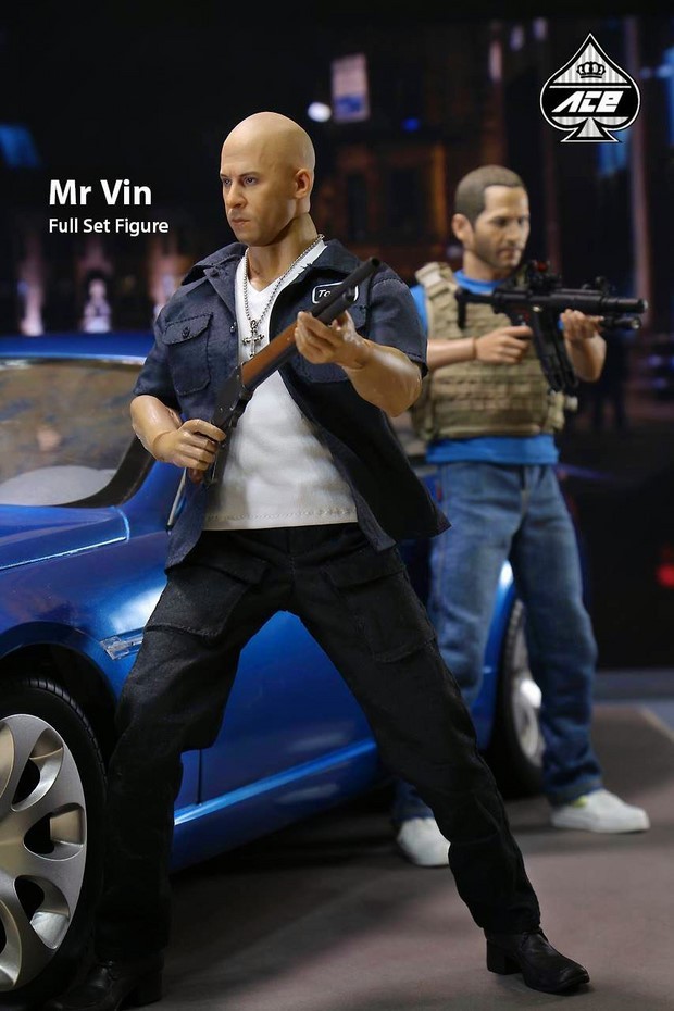 Fast and Furious le action figure di Vin Diesel e Paul Walker (14)