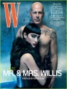 Bruce Willis e la neo-mogliettina Emma Heming su W di luglio