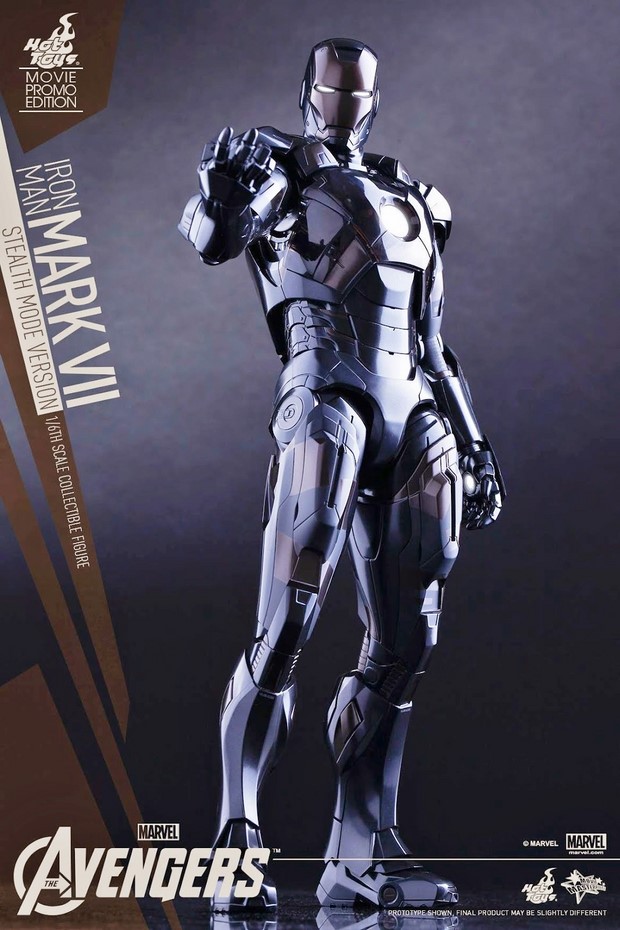 Avengers 2 nuova action figure di Iron Man con armatura Mark VII Stealth (4)