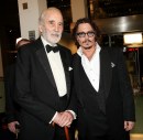 Christopher Lee e Johnny Depp, 25 feb 2010