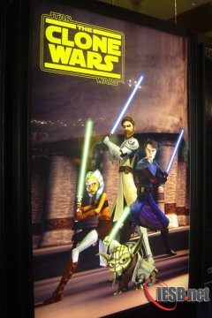 il poster di clone wars