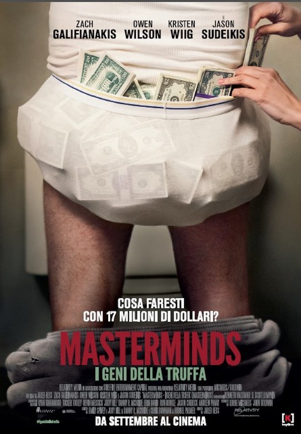 Masterminds trailer italiano della commedia con Zach Galifianakis e Owen Wilson