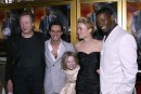 Dakota Fanning, Christopher Walken, Marc Anthony, Radha Mitchell e Denzel Washington, premiere Man on Fire, 18 apr 2004