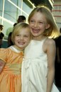 Dakota e Elle Fanning, premiere Uptown Girls, 4 ago 2003
