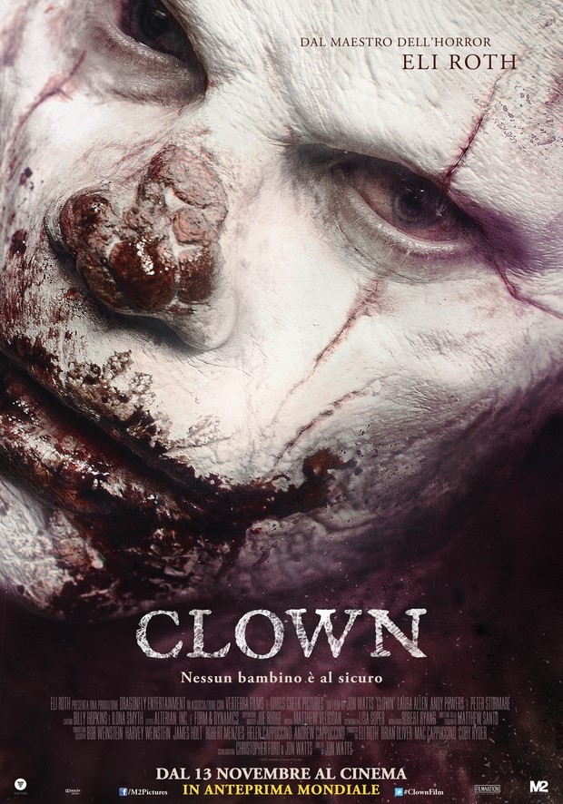 Clown - trailer italiano dell'horror prodotto da Eli Roth