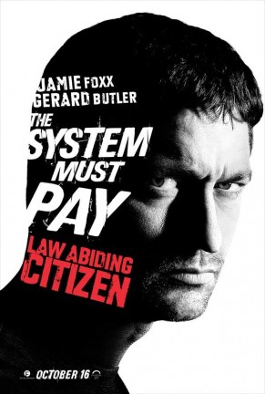 Due teaser poster di Law Abiding Citizen con Gerard Butler e Jamie Foxx