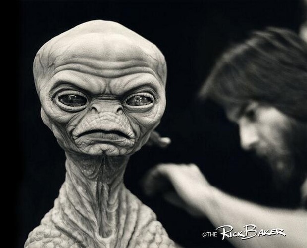E.T. doveva essere un horror le foto dell'alieno di Rick Baker (3)